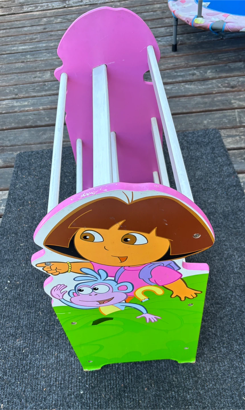 “Dora the Explorer” wooden Bookshelf / Shoestand /Organizer - photo 2