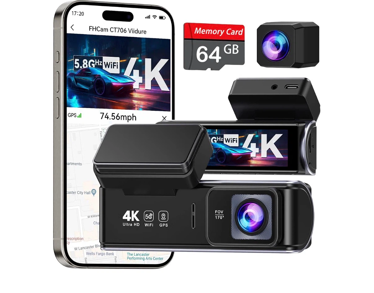 Brand New 4K Dual Dash Cam