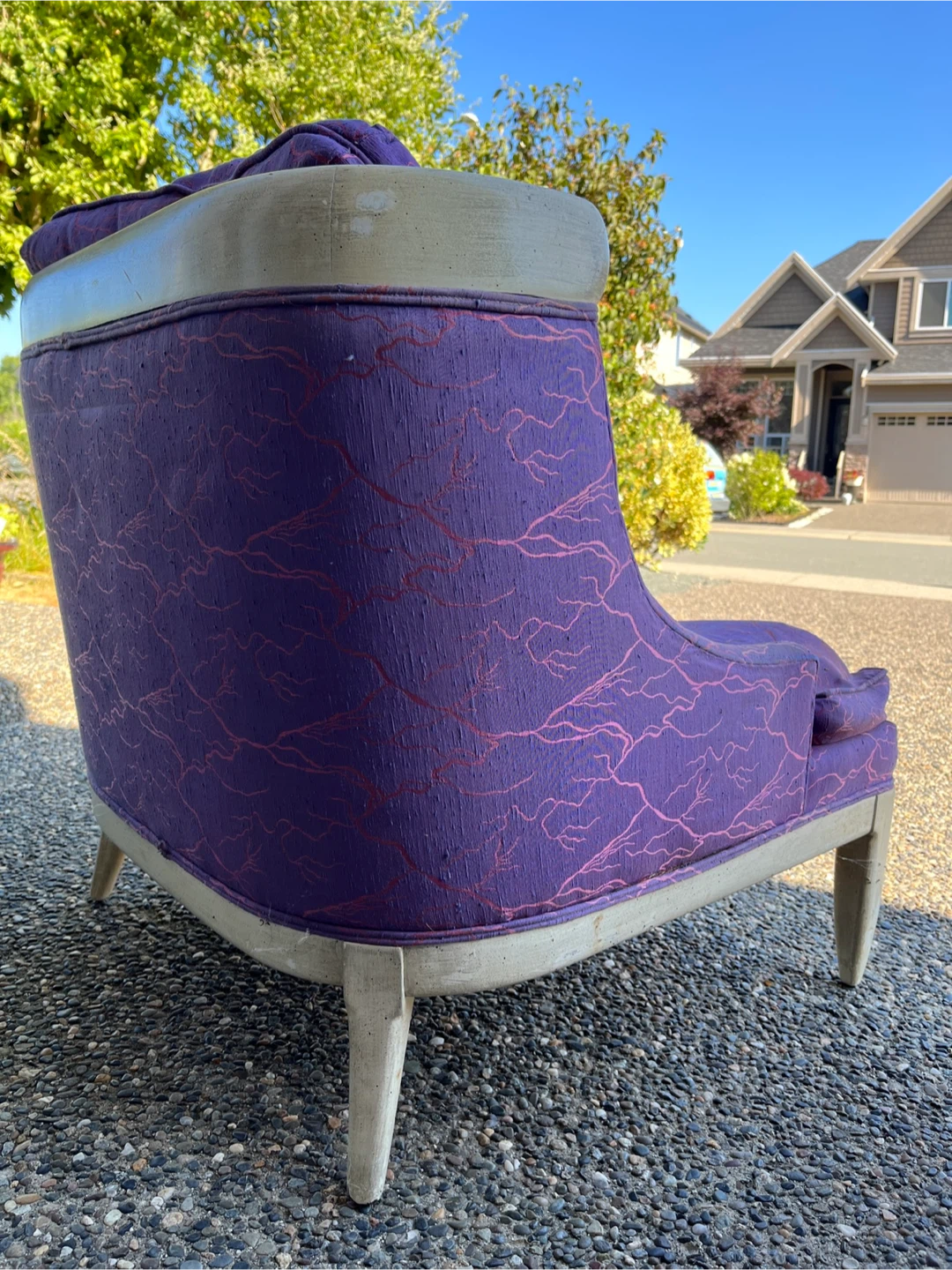 Vintage- Purple Accent Chairs - photo 2