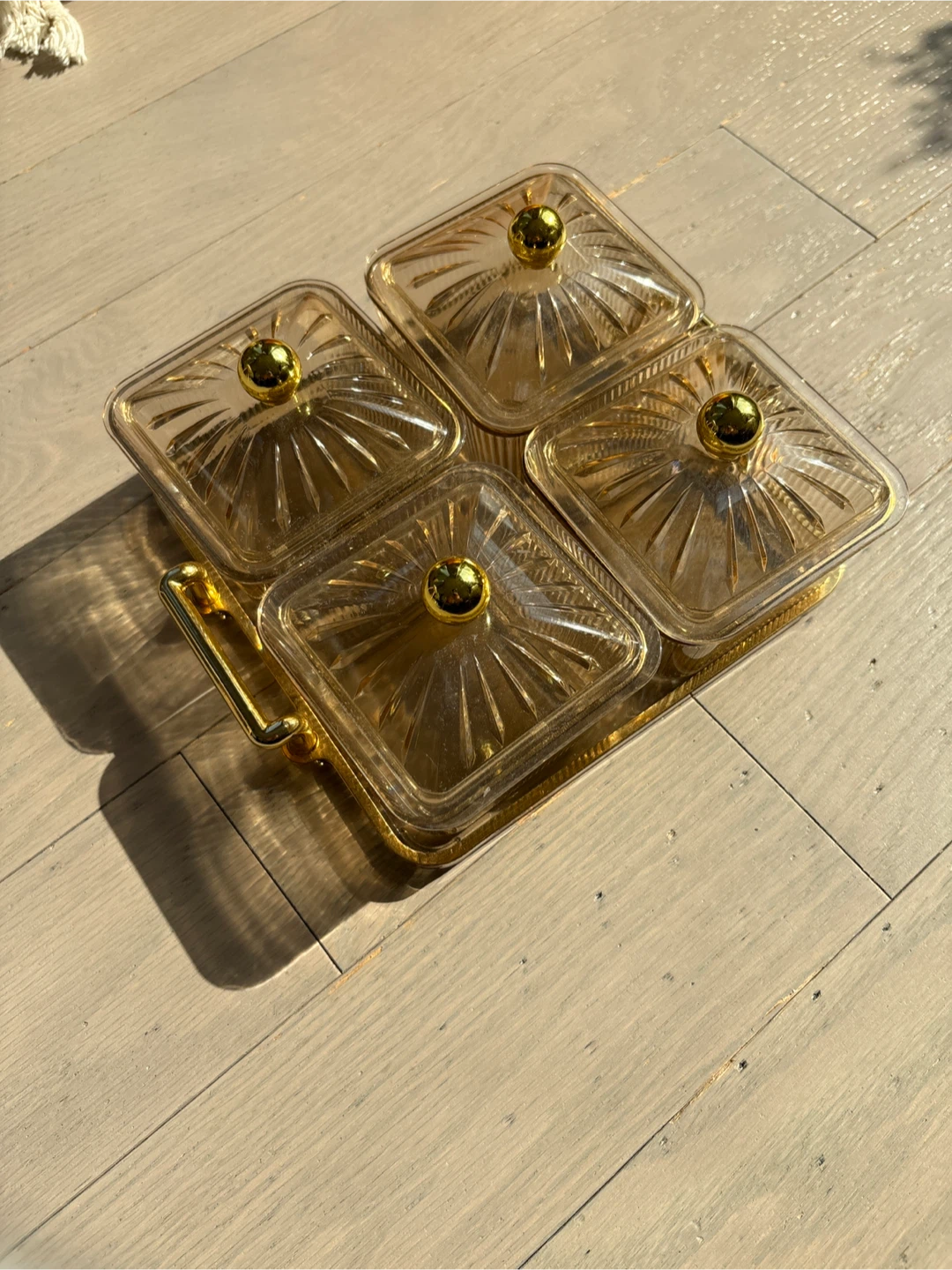5 pc Snack Plates
