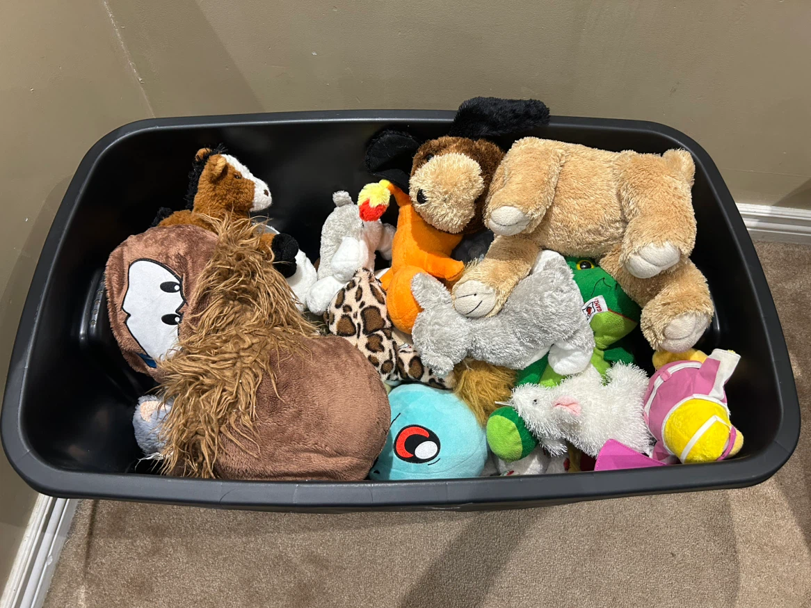 Bin of Stuffed Animals - photo 2