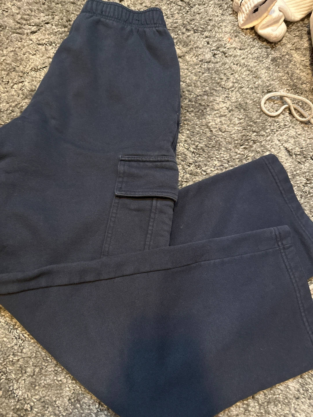 Navy Blue Cargo Pants