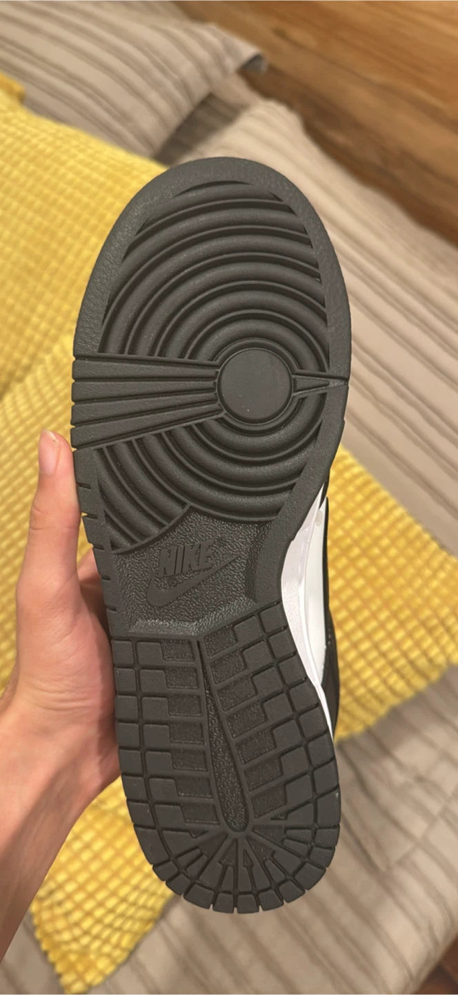 Nike Dunk Low Retro Black White Sneakers - photo 3