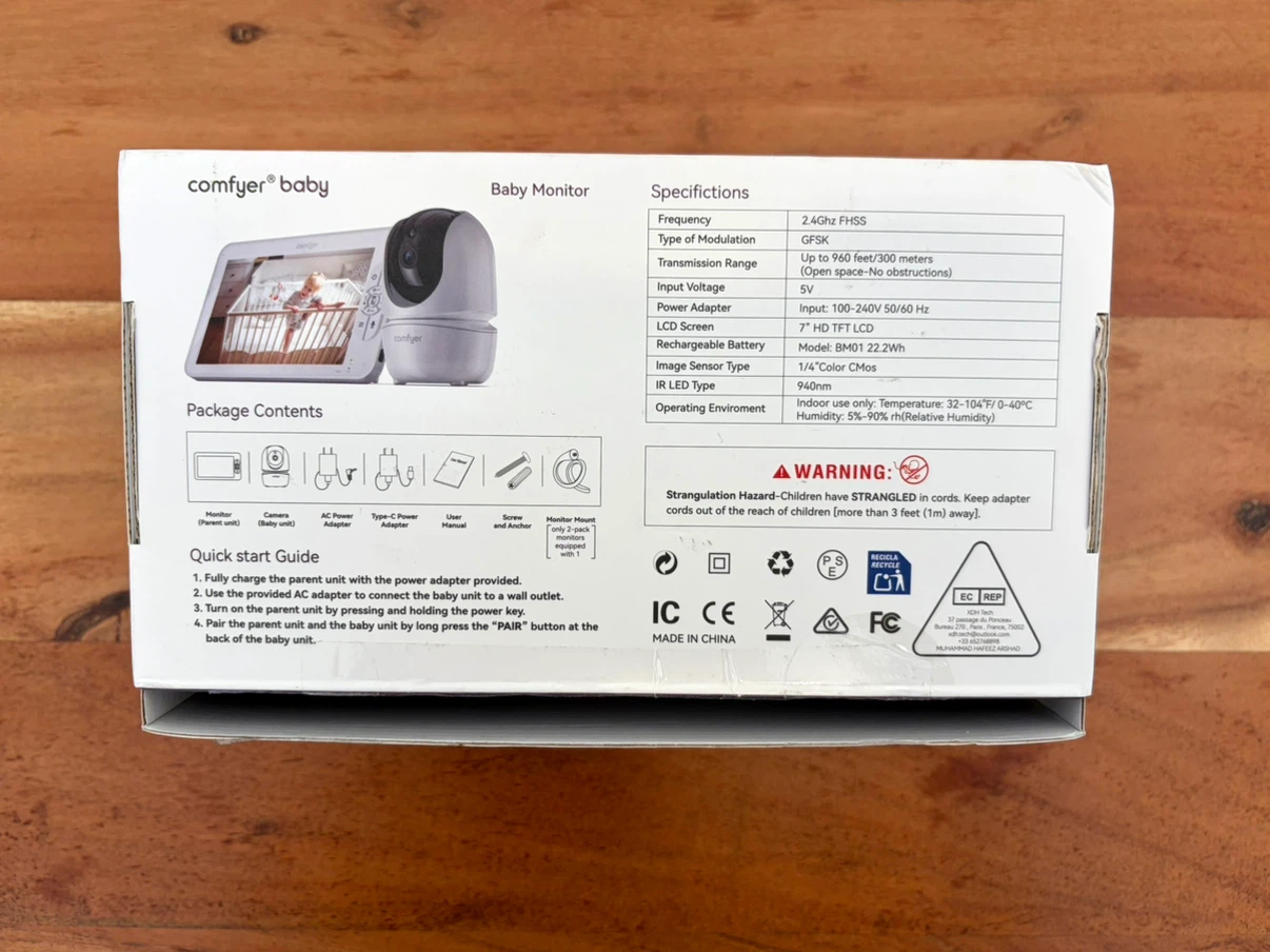 Comfyer Baby Monitor - photo 3