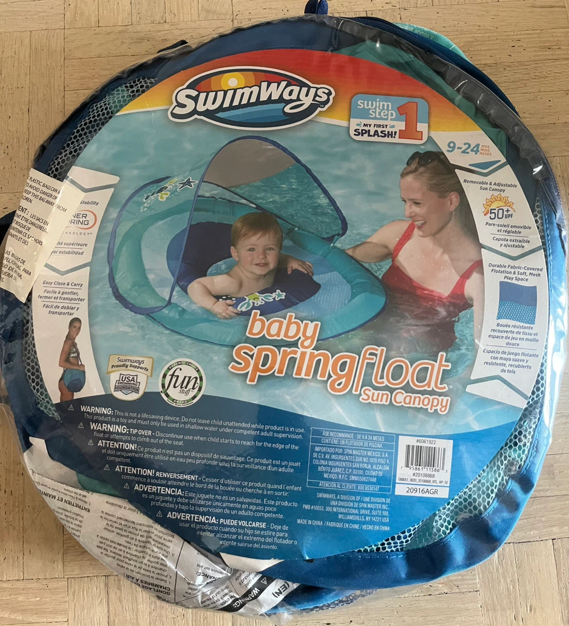 SwimWays Baby Spring Float Sun Canopy