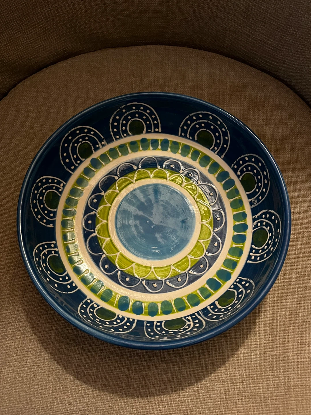 (New) Handcrafted Decorative Plate