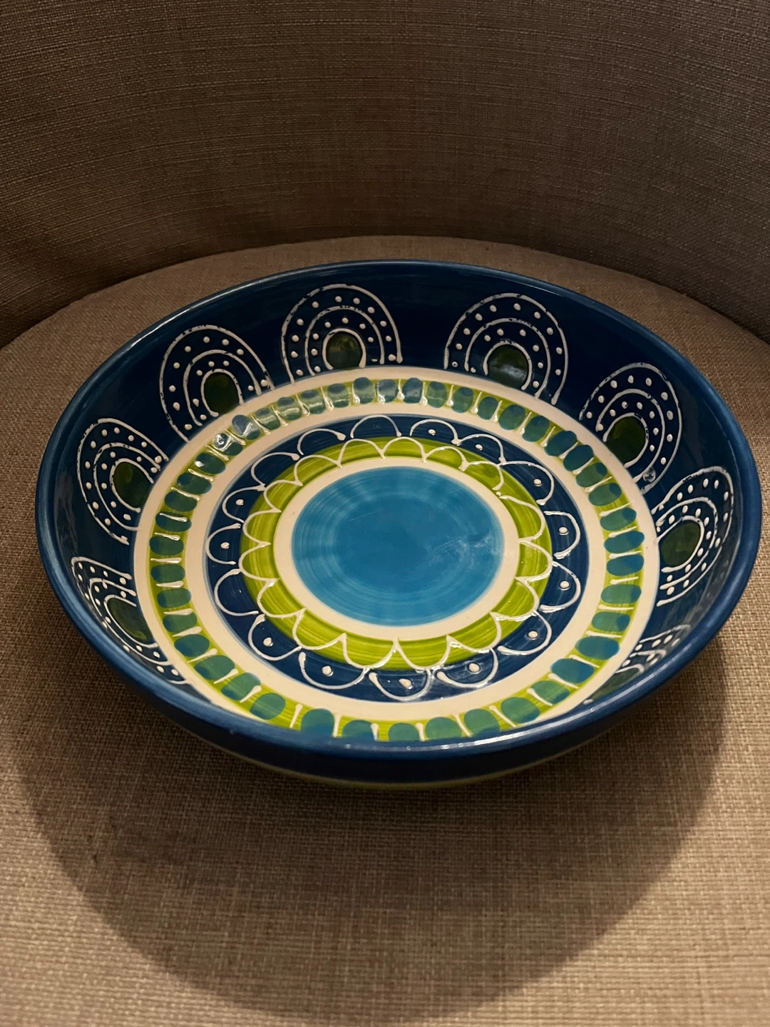 (New) Handcrafted Decorative Plate - photo 2