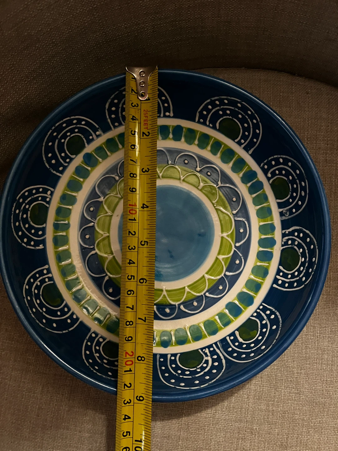 (New) Handcrafted Decorative Plate - photo 3
