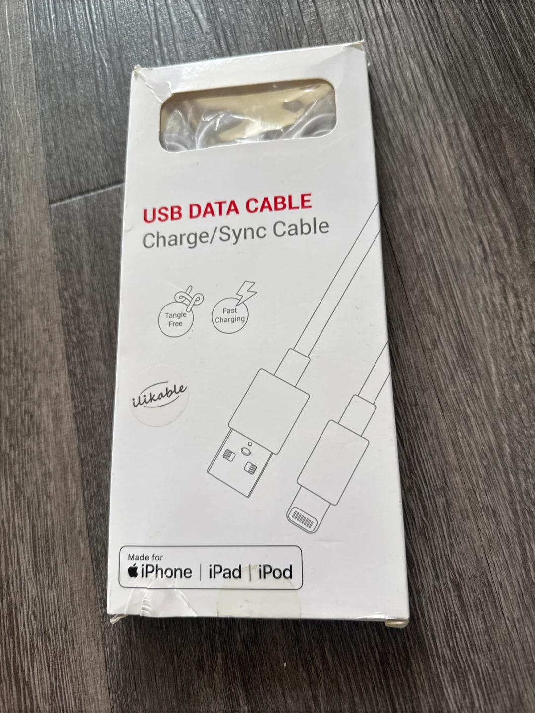 ilikable USB Data Cable for iPhone/iPad/iPod