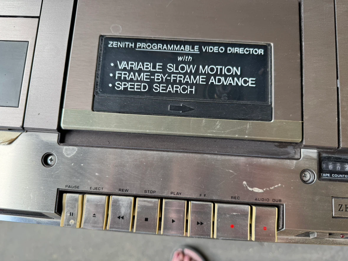 Zenith ProgrammableDirector  Beta max - photo 2