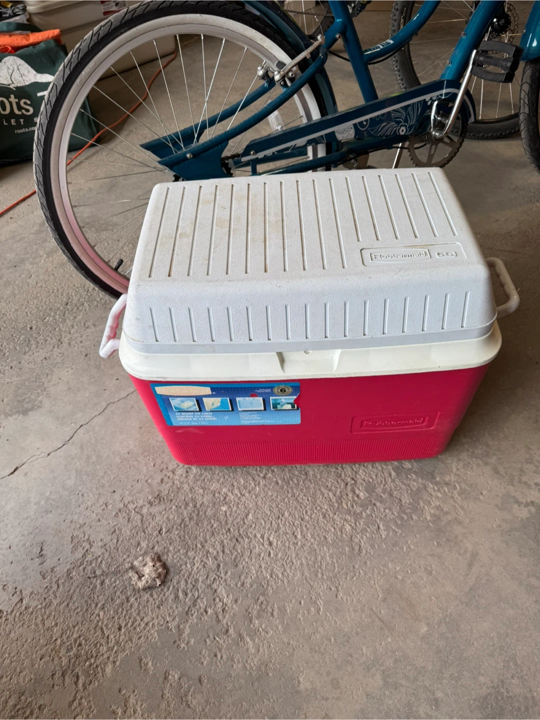 Cooler Rubbermaid 56 Quart Ice Chest Cooler