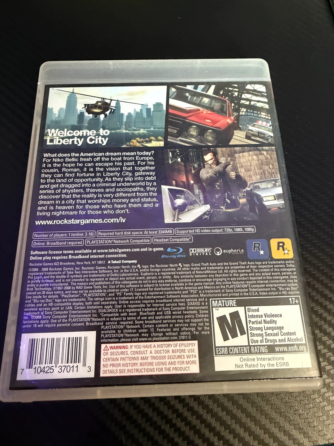 Grand Theft Auto IV (GTA IV) for PlayStation 3 - photo 5