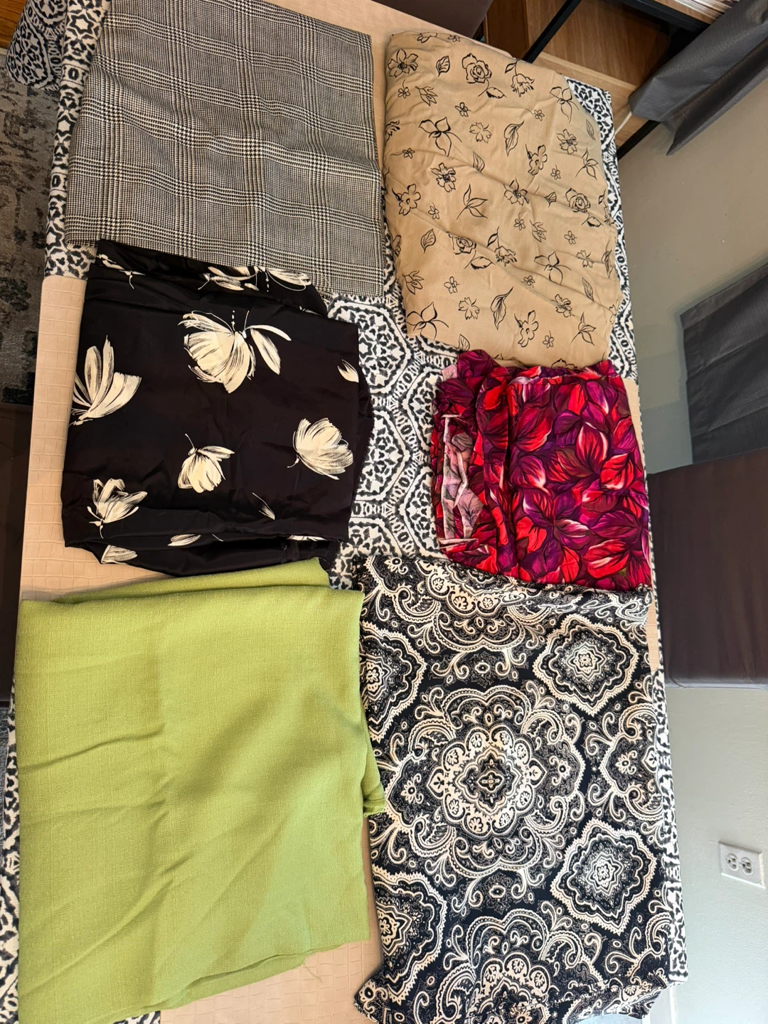 Fabric Bundle - Assorted Colours and Patterns