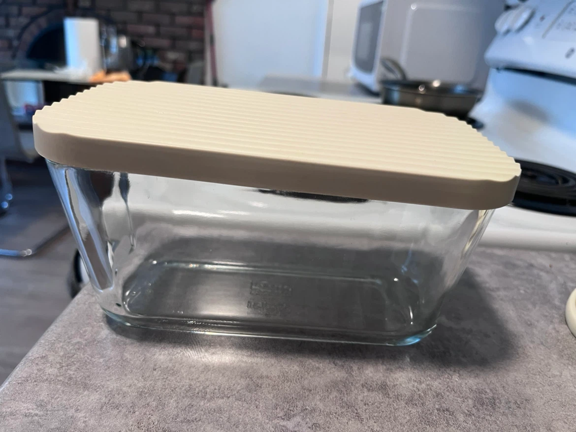 Glass food storage with Lid