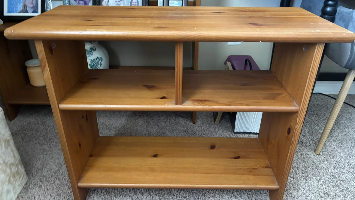 Wooden Shelf Unit