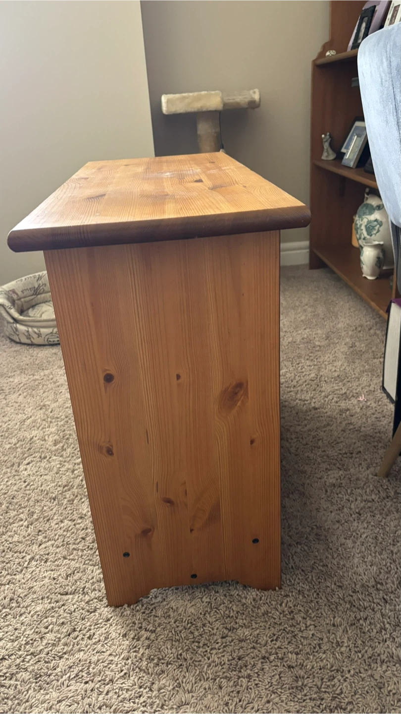Wooden Shelf Unit - photo 2