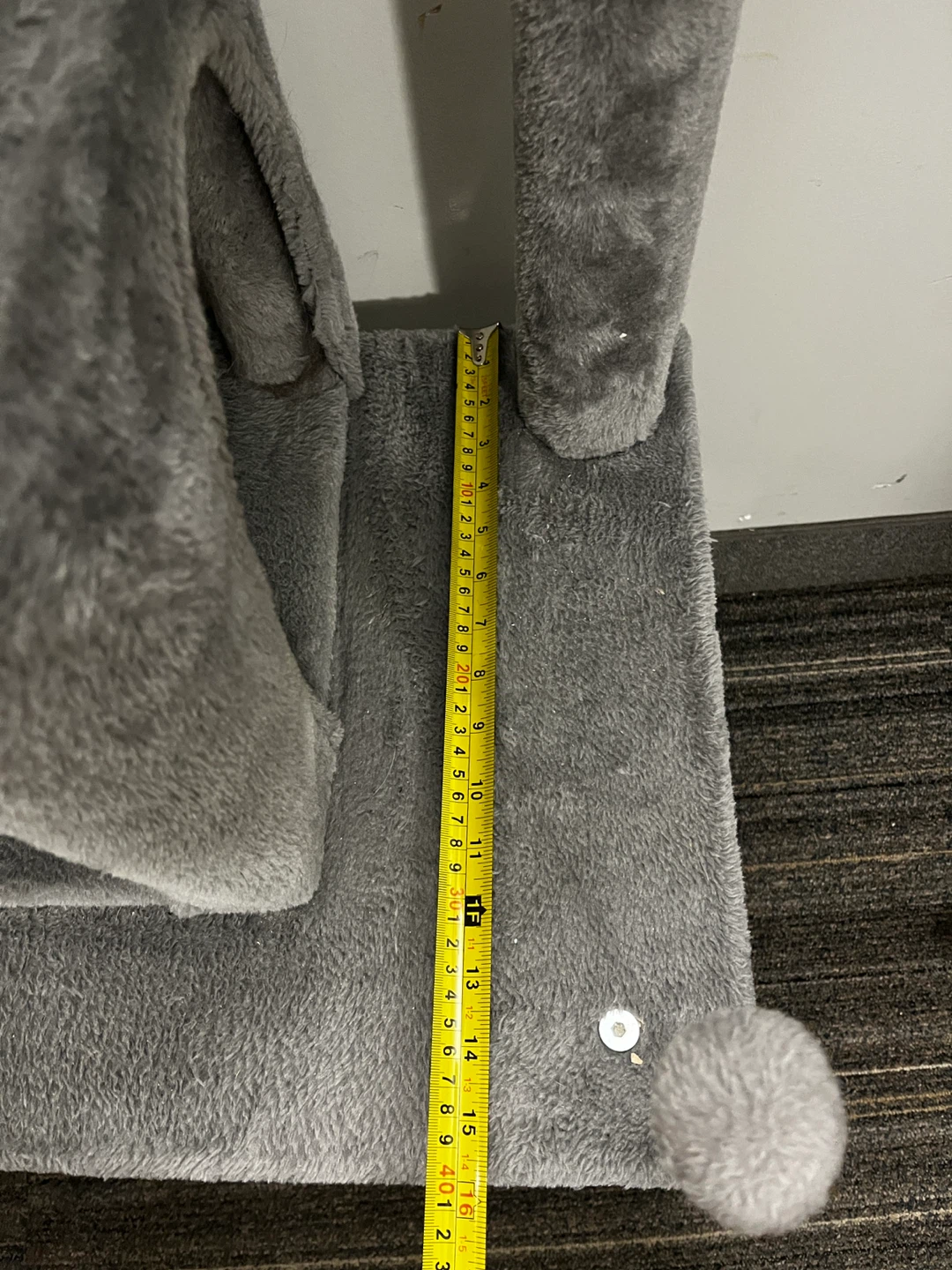 57” Grey Multi-Level Cat Tree Condo - photo 5