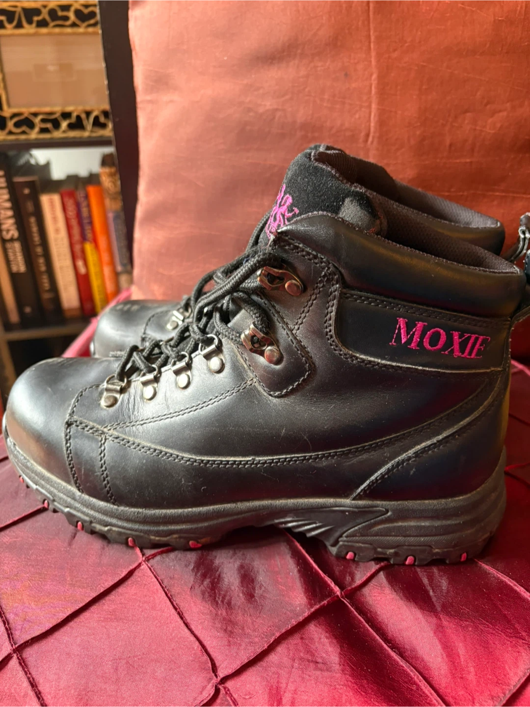 Moxie Black Protective Footwear Boots Size 9 - photo 4