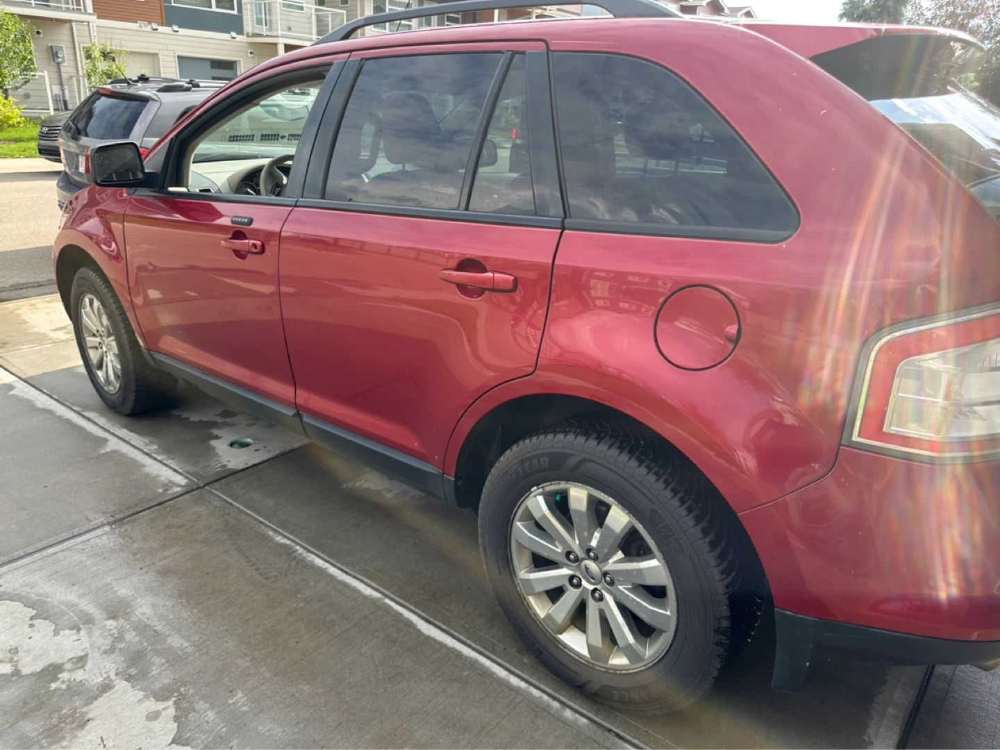 Red Ford Edge SEL SUV 2007 - photo 4
