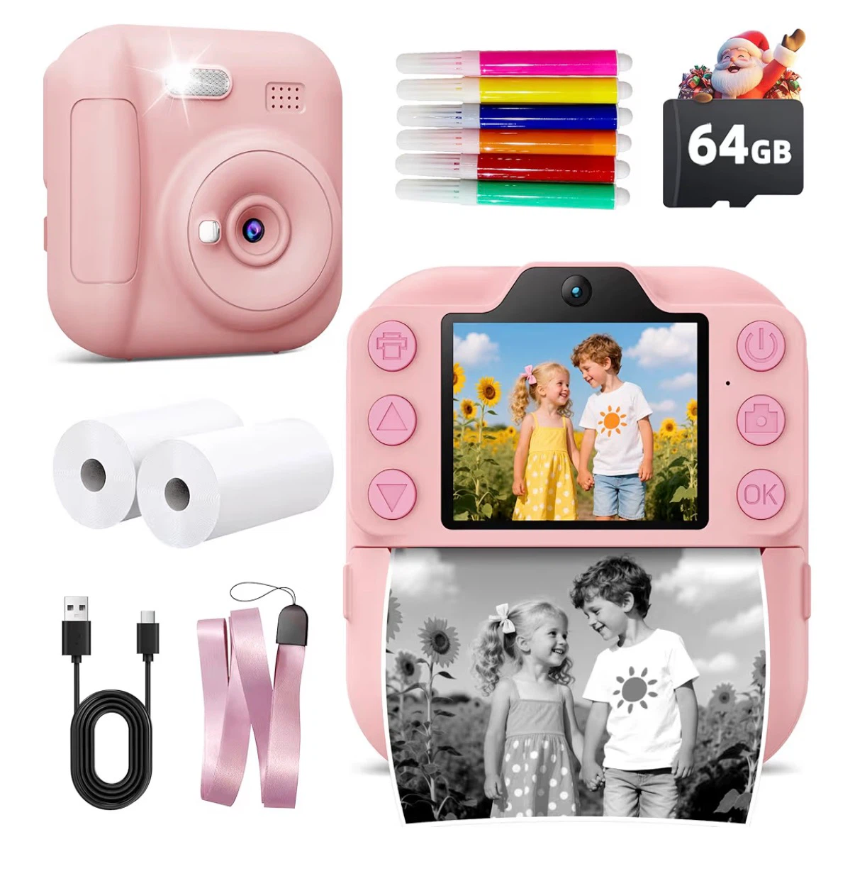 Brand New Kids Camera Instant Print
