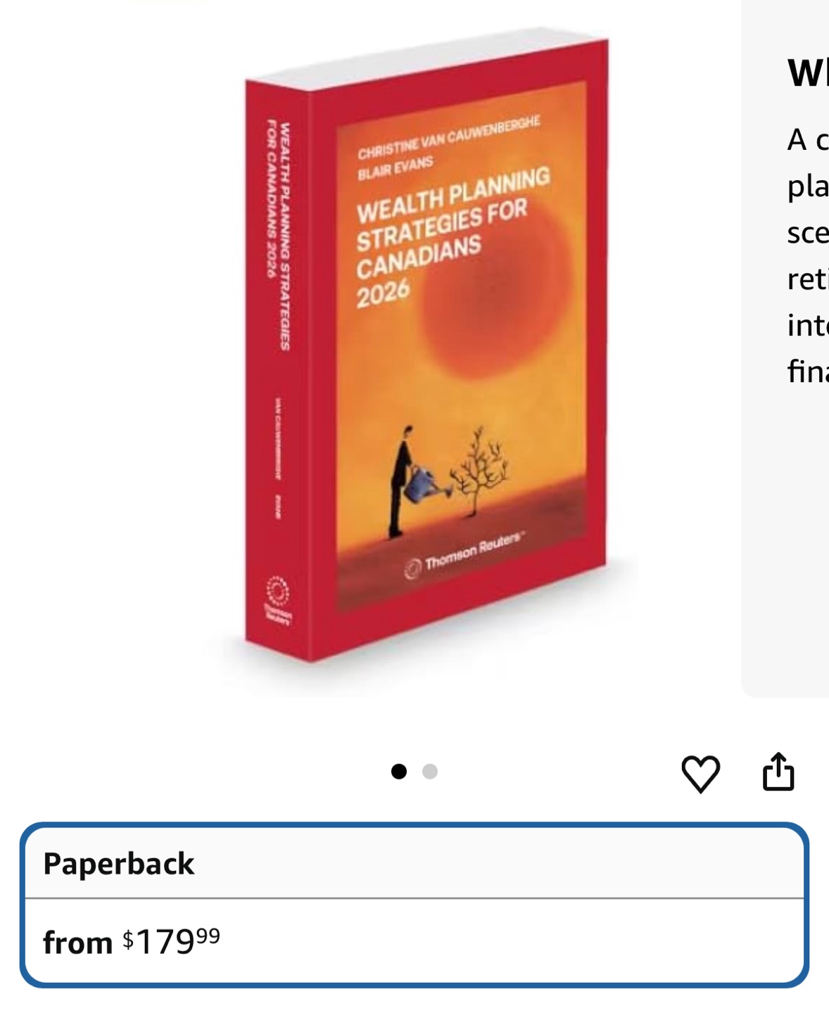 Wealth Planning Strategies for Canadians 2025 Book