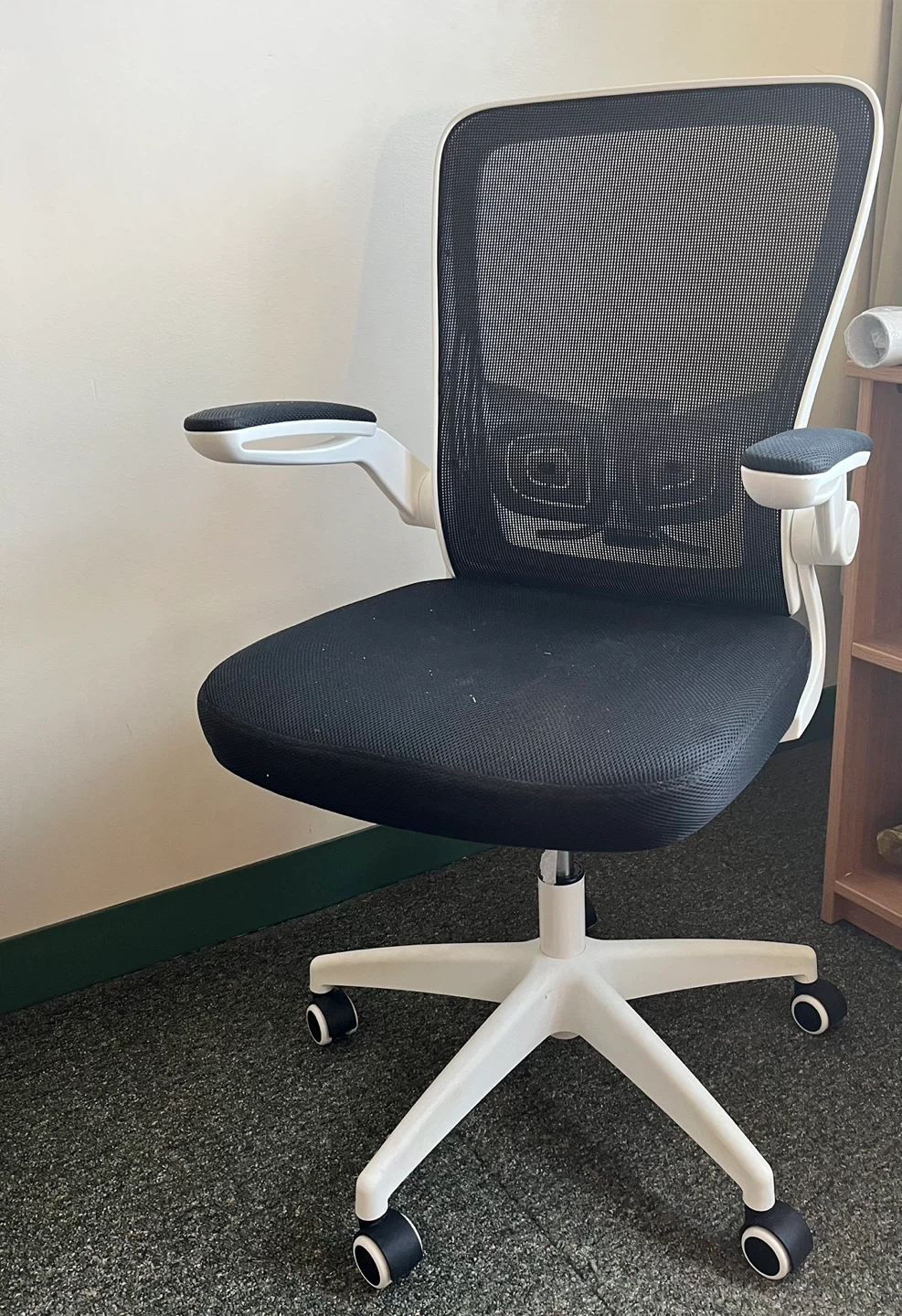 White Ergonomic Office Chair Base - photo 2