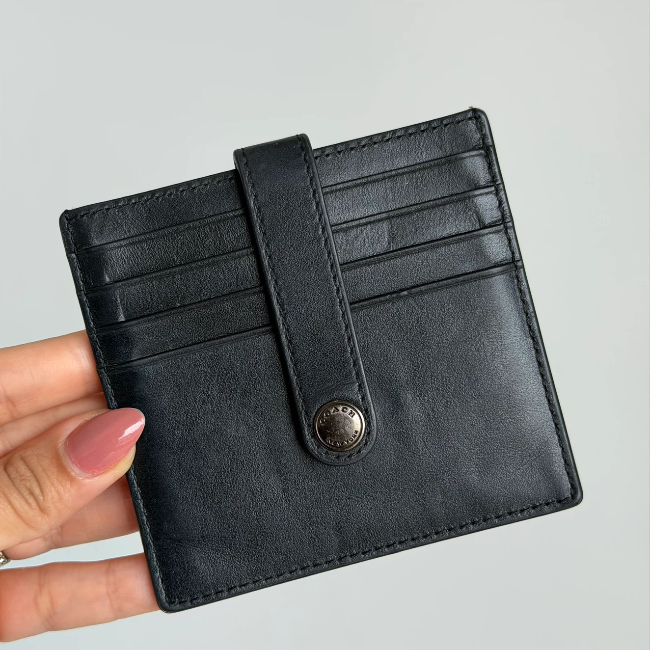COACH card holder