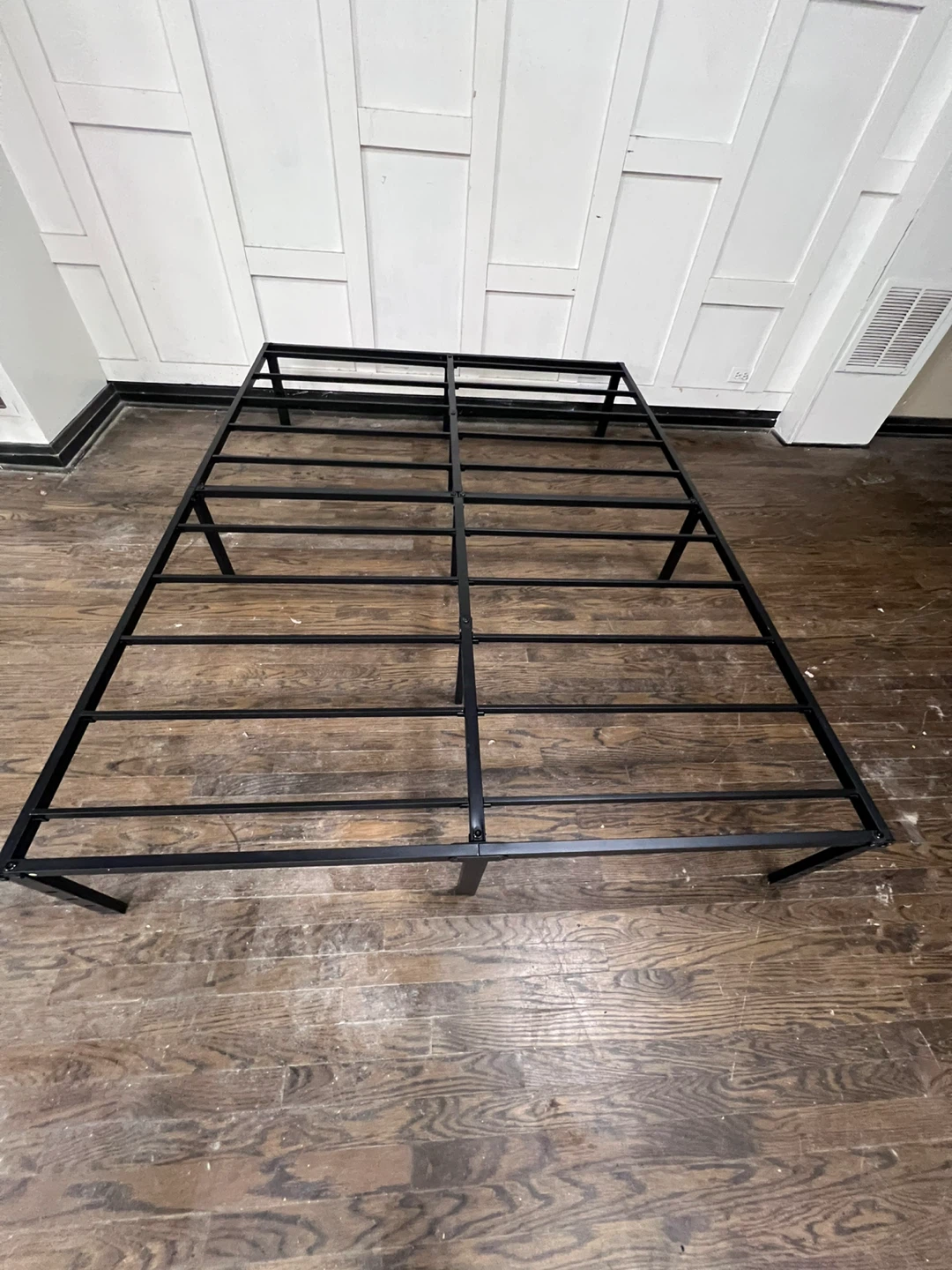 Black Metal Bed Frame full - photo 2