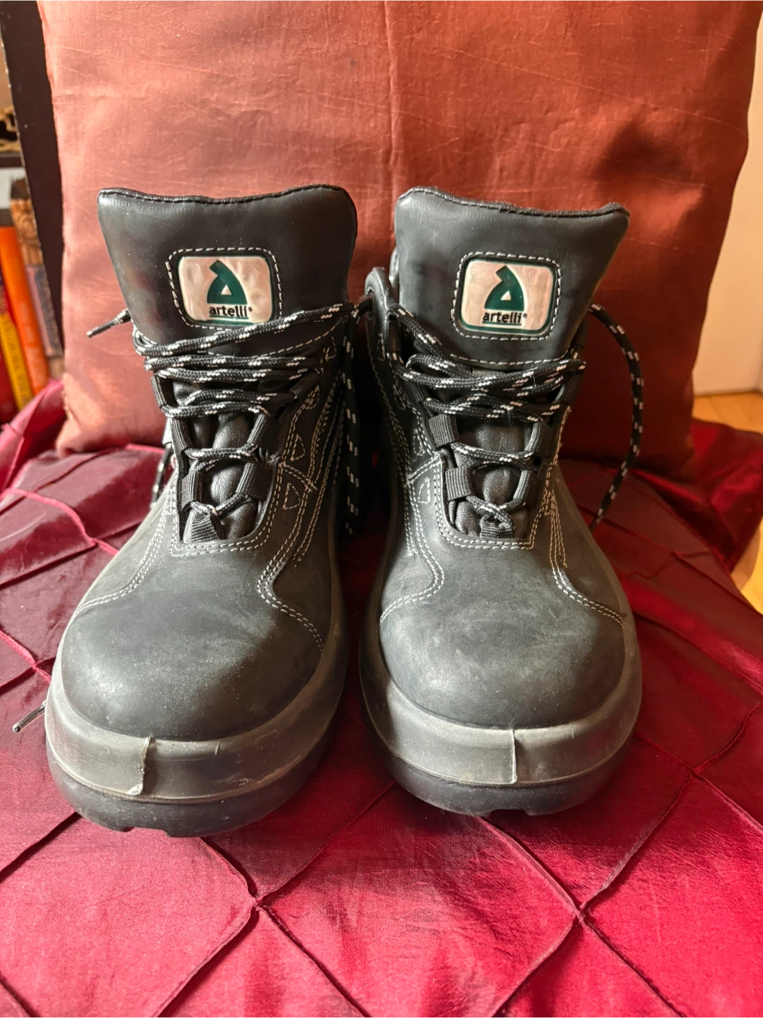 Artelli Black Work Boots