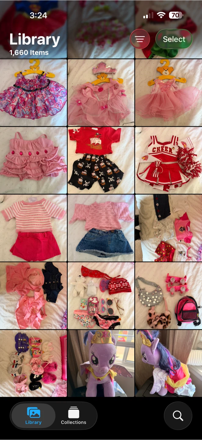 Build a bear items