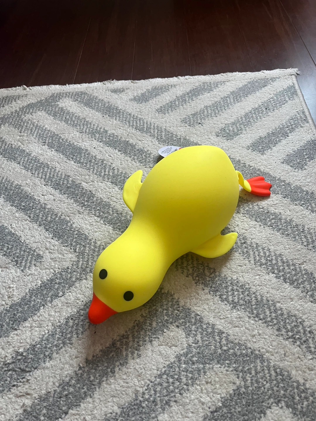 Yellow Rubber Duck Squeeze Toy
