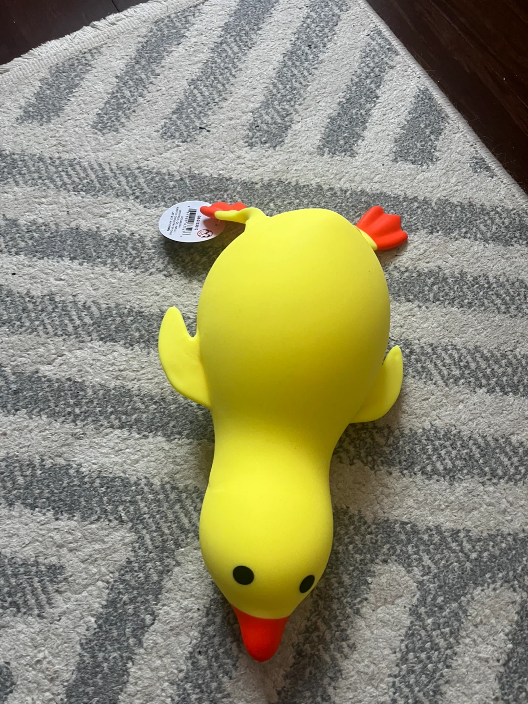 Yellow Rubber Duck Squeeze Toy - photo 2