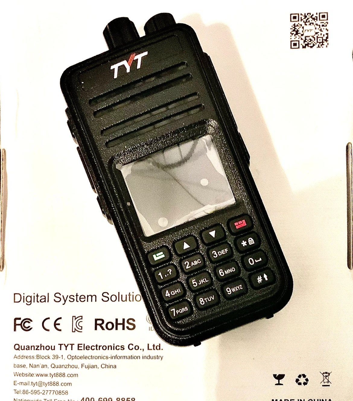 TYT MD-380 DMR Digital Portable Two Way Radio - photo 2