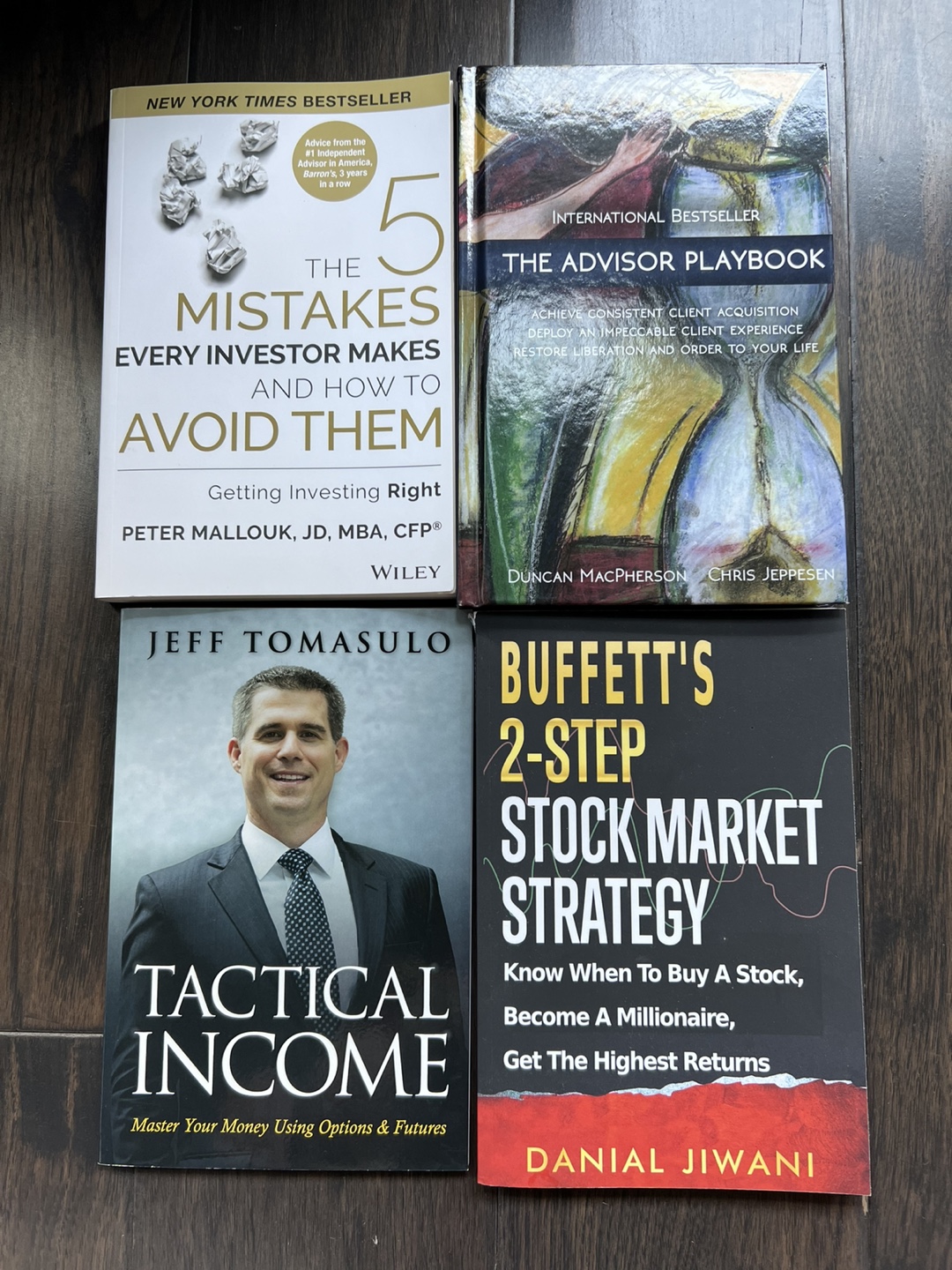 Set of 4 Investing and Finance Books