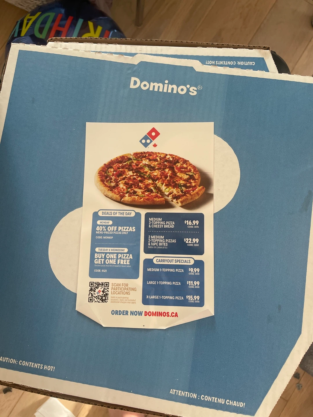 Domino's Pepperoni Pizza