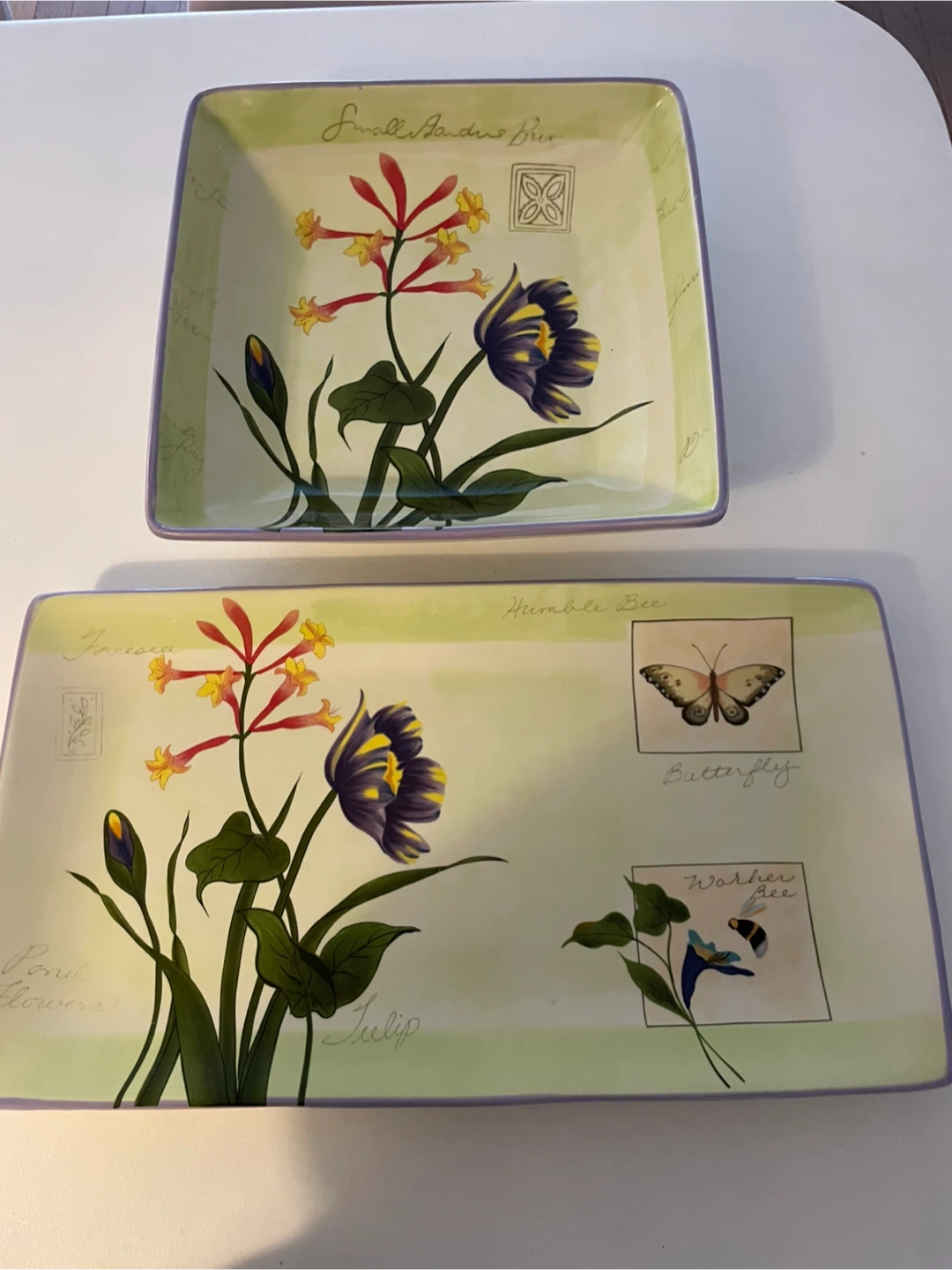 Susan Winget Serving Platter and Dish - photo 4