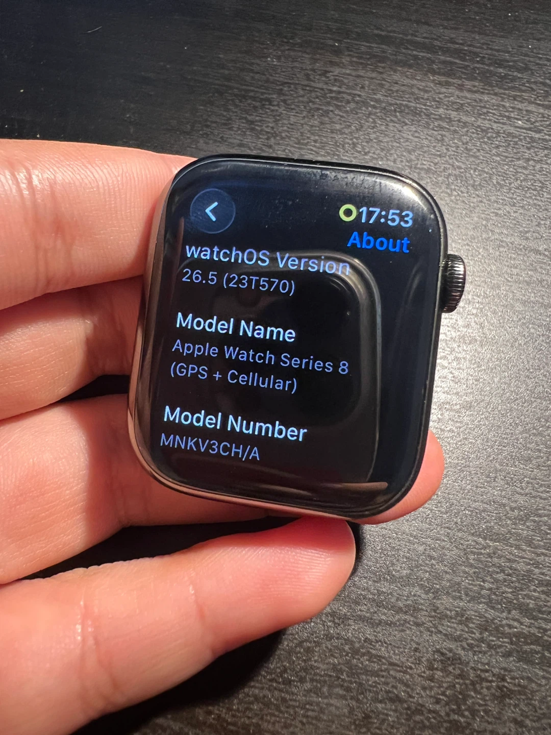 Apple Watch Series 8 45mm Stainless Steel - photo 2