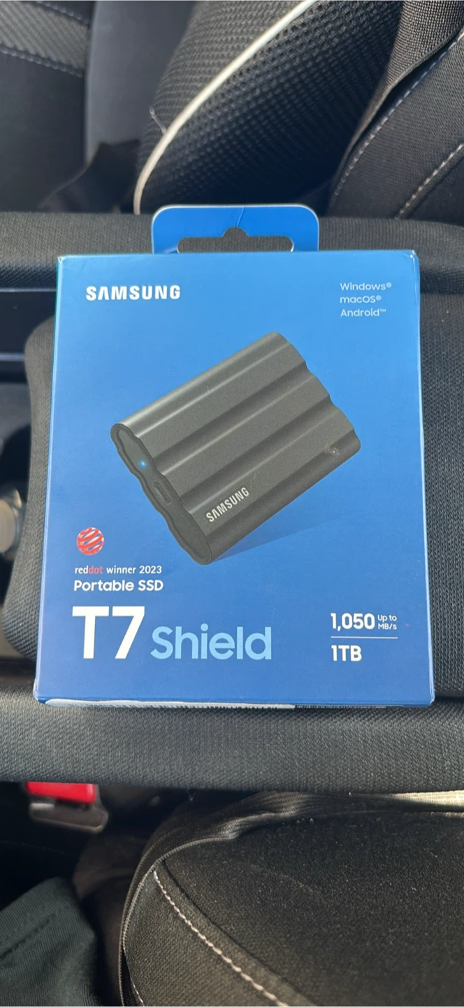Samsung Portable SSD T7 Shield 1TB