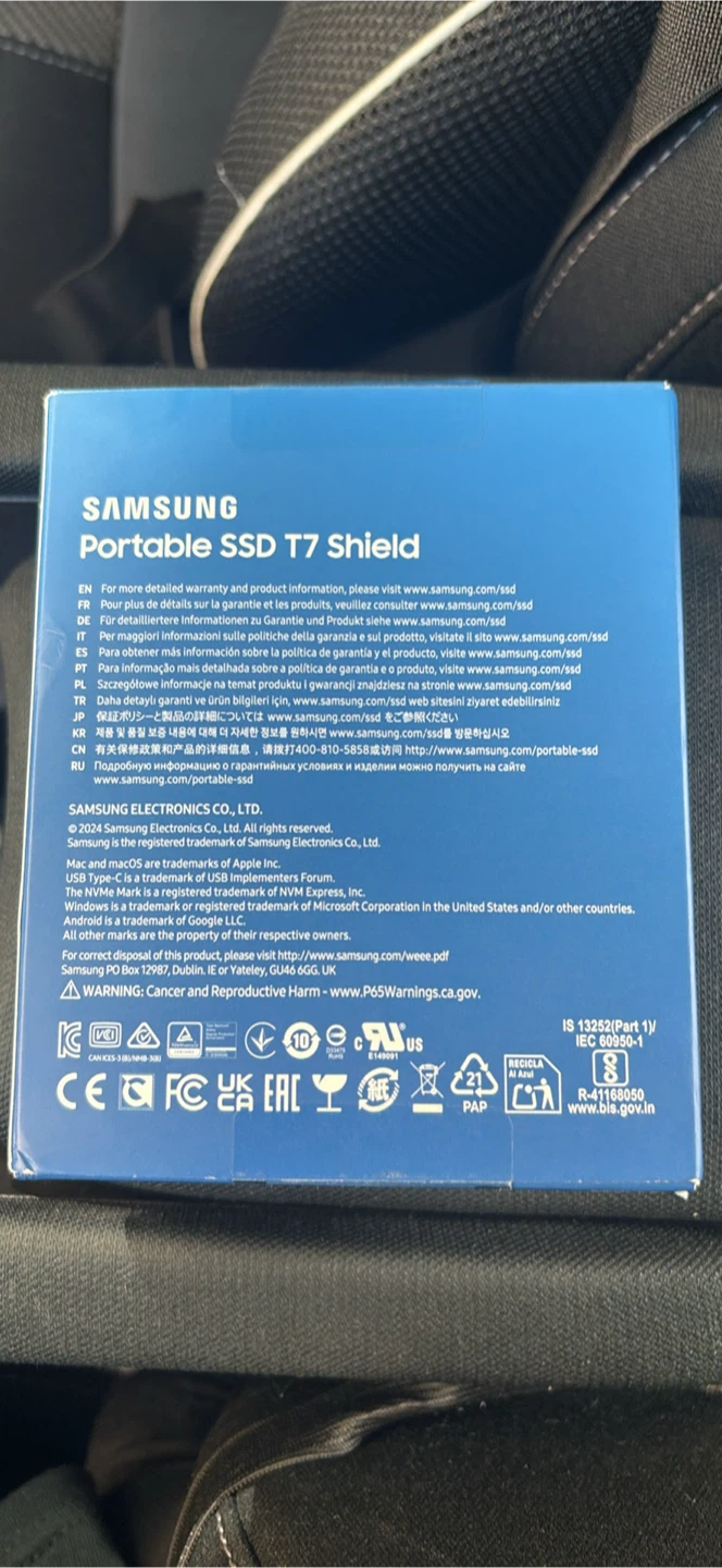 Samsung Portable SSD T7 Shield 1TB - photo 3