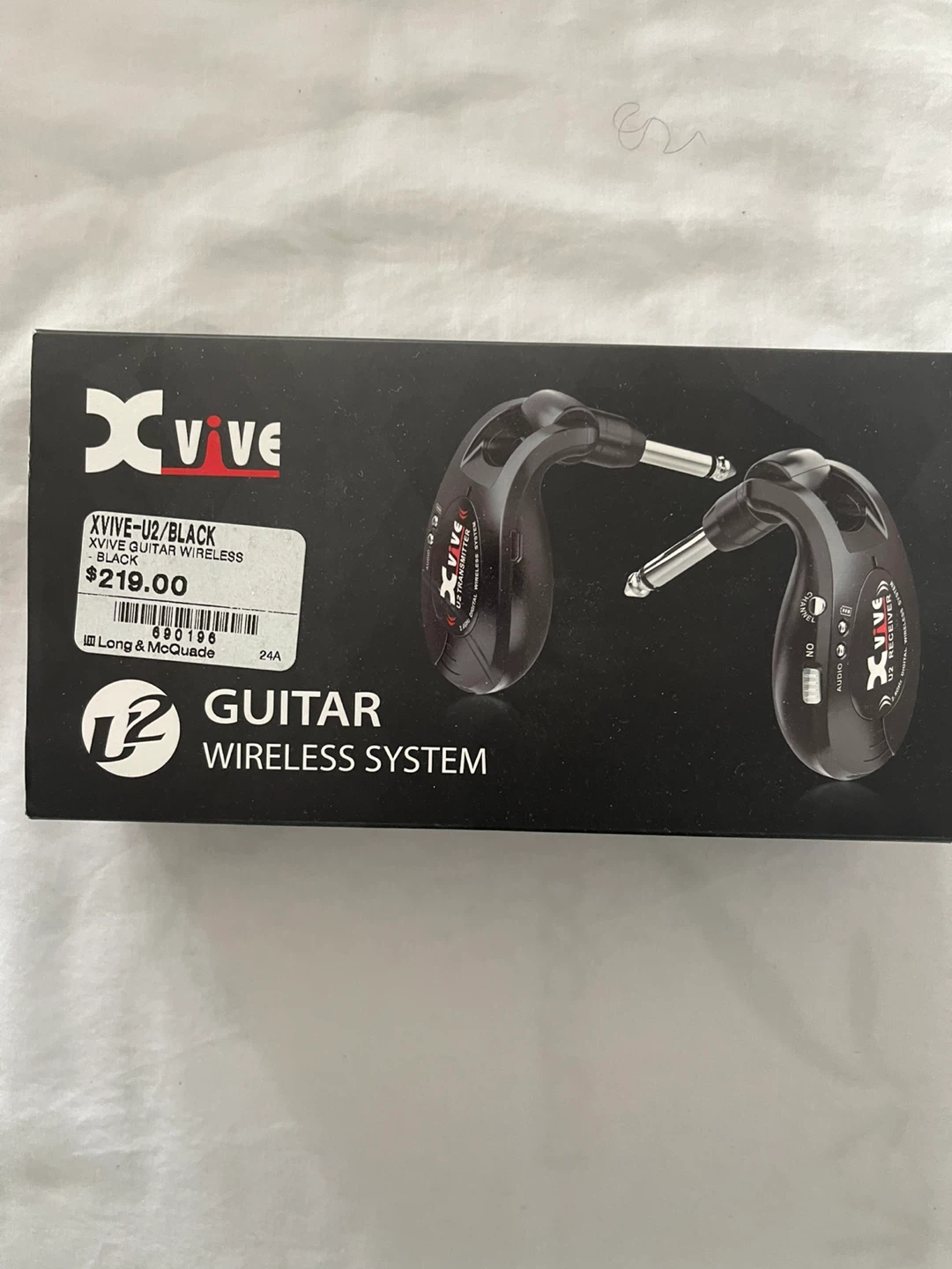 XVIVE U2 Guitar Wireless System - Black
