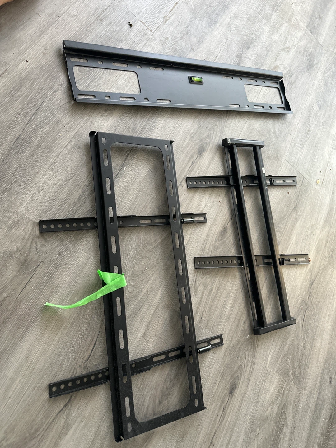 Black Metal TV Wall Mount Bracket