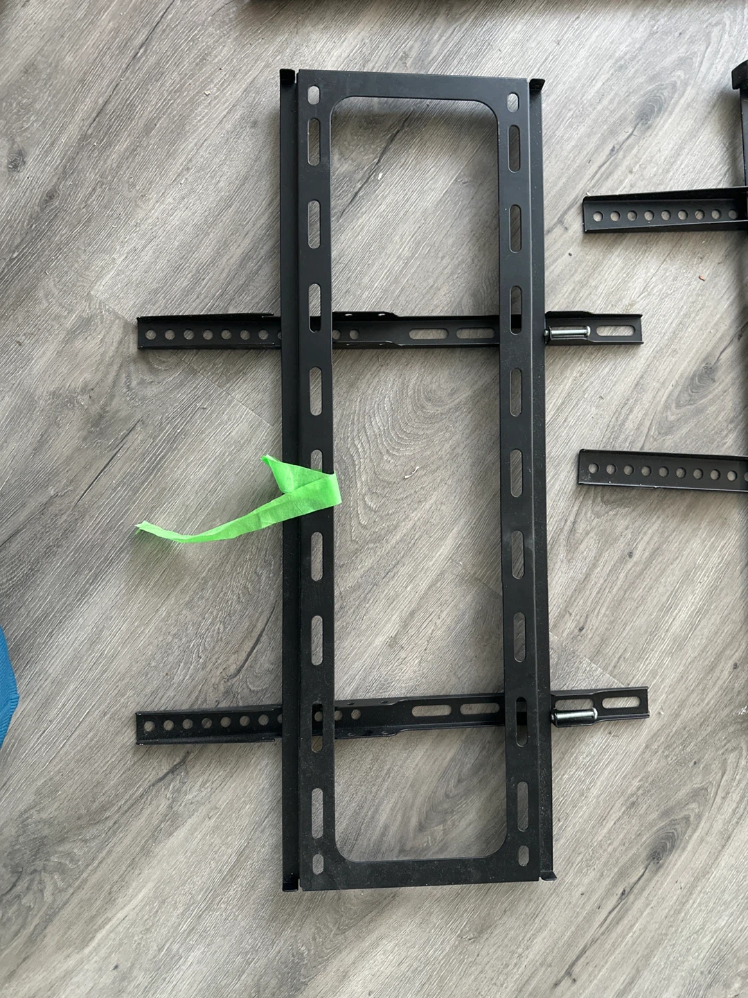 Black Metal TV Wall Mount Bracket - photo 2