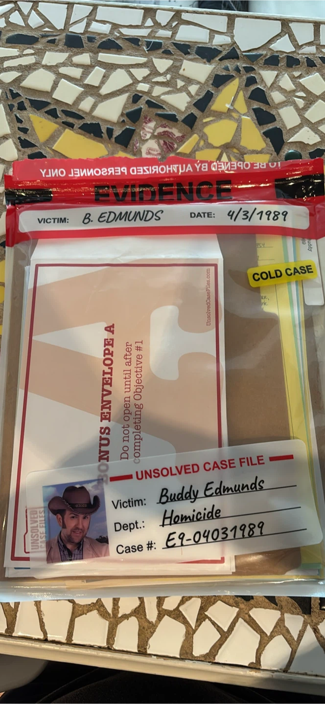UNSOLVED CASE FILES | Edmunds, Buddy  Murder Mystery - photo 2