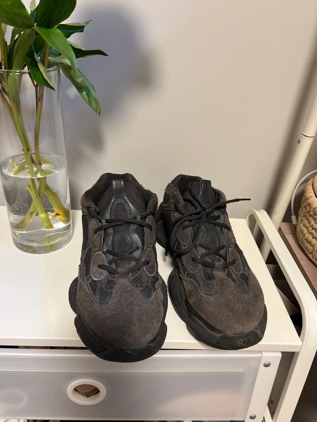 Adidas Yeezy 500 "Utility Black" Sneakers - photo 2