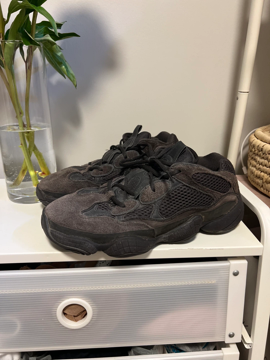 Adidas Yeezy 500 "Utility Black" Sneakers - photo 3