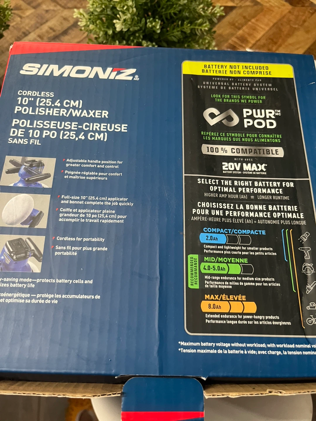 SIMONIZ Cordless 10" (25.4 CM) Polisher/Waxer - photo 4