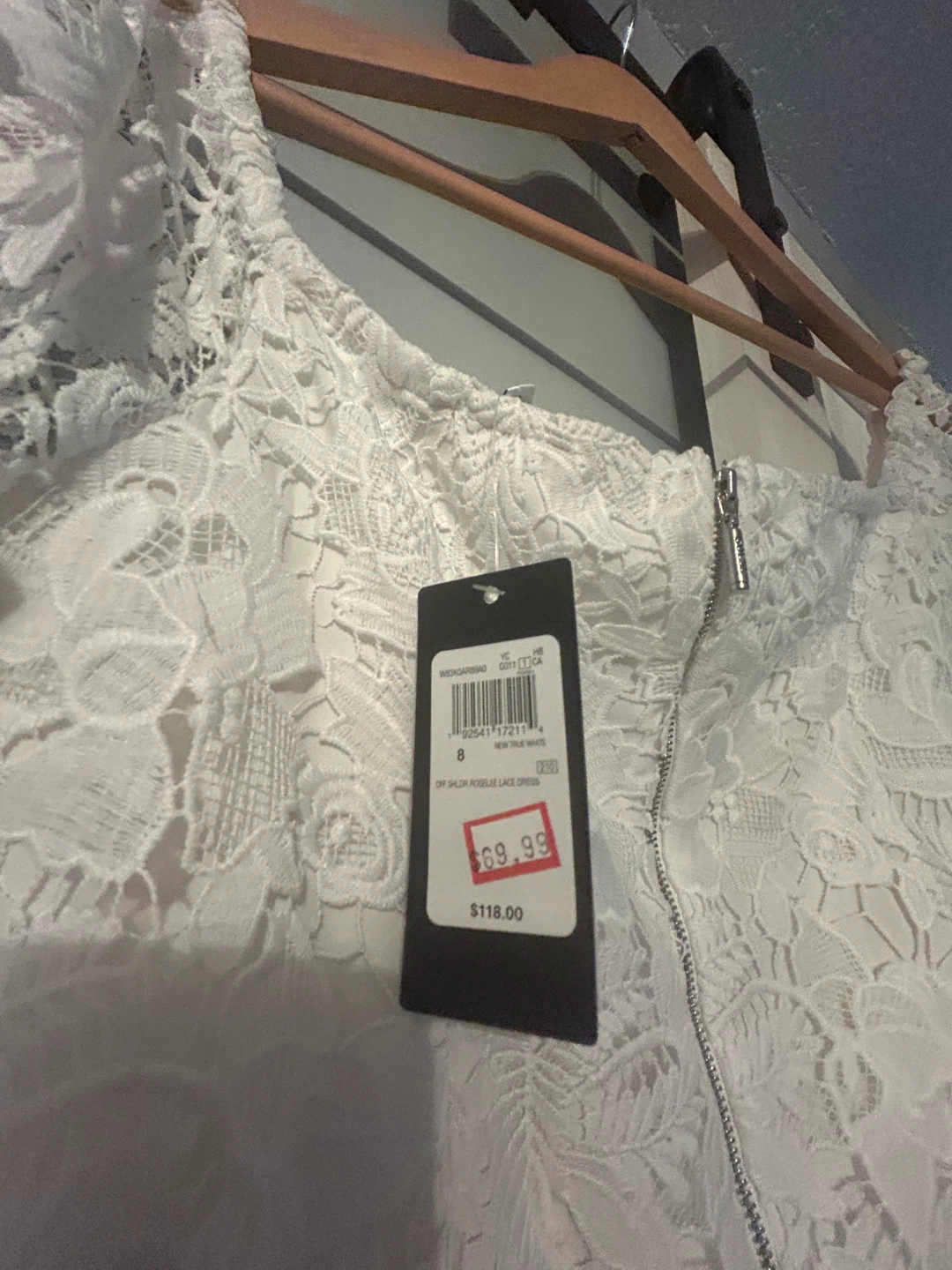 White Lace Dress - photo 3