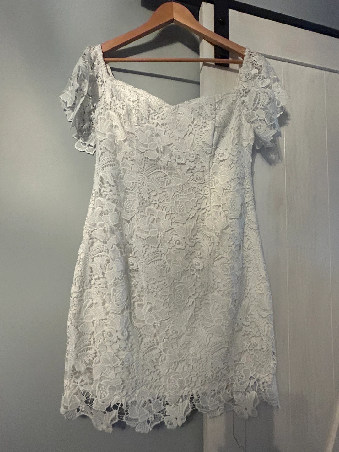 White Lace Dress
