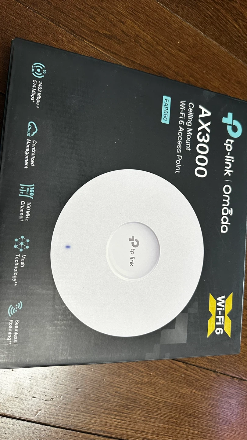 tp-link AX3000 Wi-fi 6 Access Point EAP650 - photo 4
