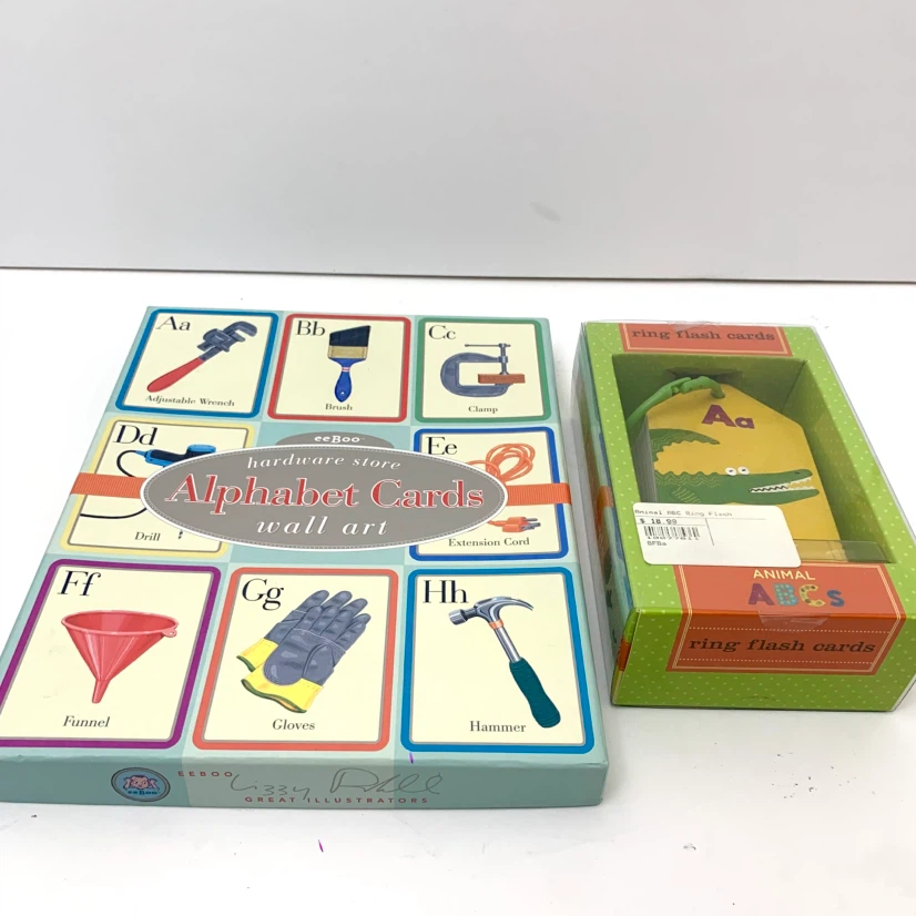 ABC Flash Cards Alphabet Learning Cards Kids Educational Toy - photo 2